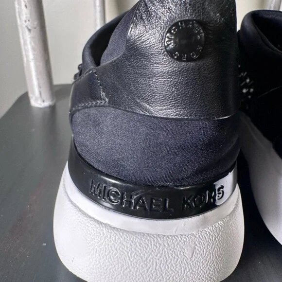 Michael Kors Sz 6 GUC Slip on Sneakers - Picture 6 of 10